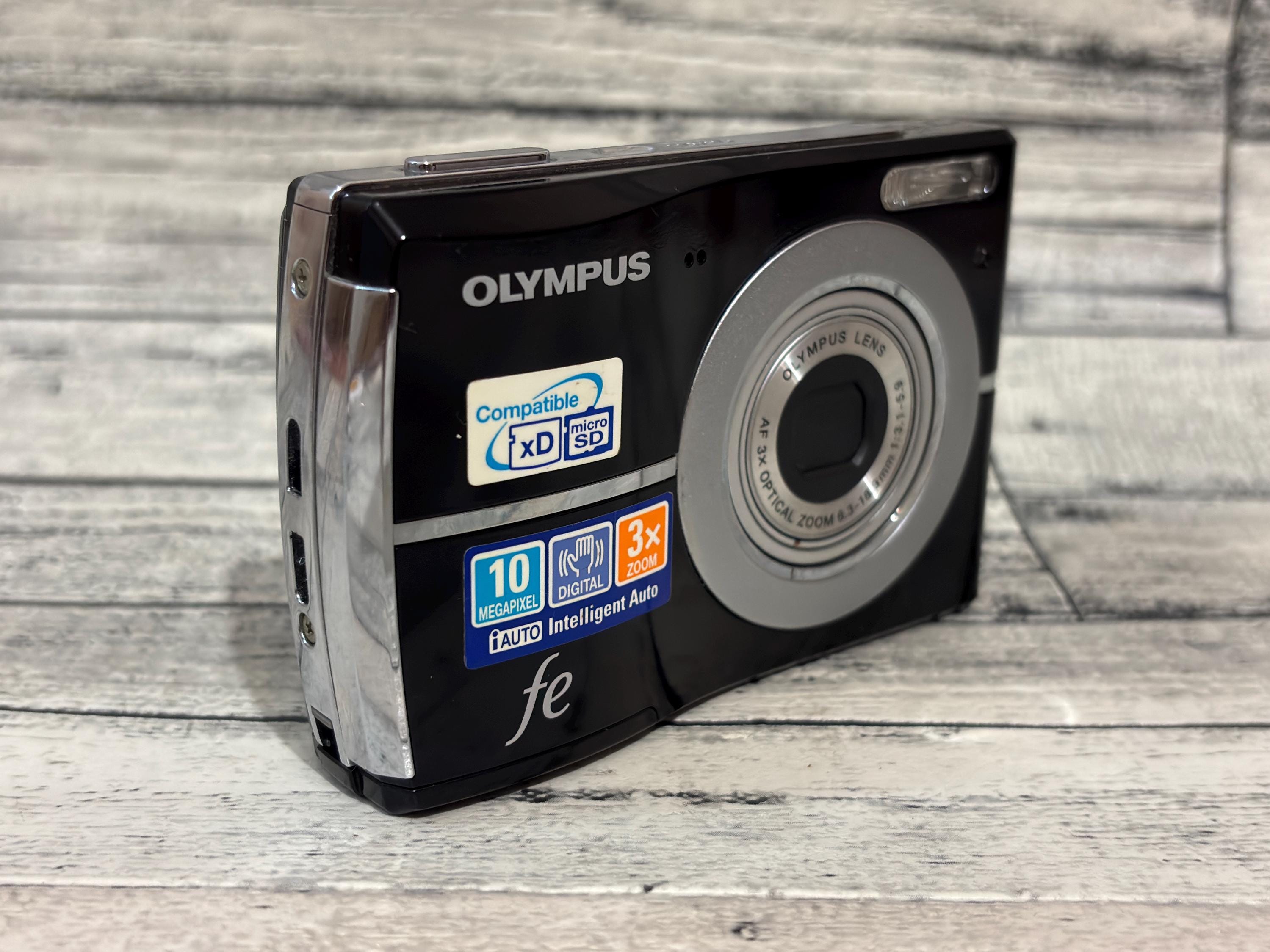 Olympus FE-45 Vintage Digital Camera: 10MP Retro Point and Shoot