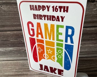 Gamer Greeting Card