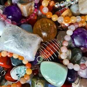 Fairy Mix Crystal Confetti / Crystal Chips - Tumblestones - Carvings - Wish Bottles - Jewellery - Raw pieces - spheres - towers and more