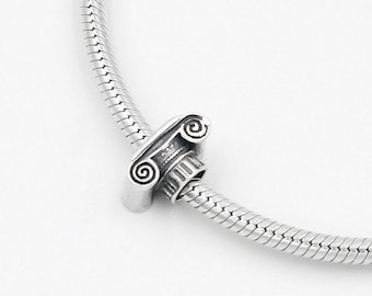 Silver Charm for Bracelet, , Greek Charm, Greek Jewelry,  Silver Greek Charm, Jewelry for Wife, Ancient Greek Jewelry