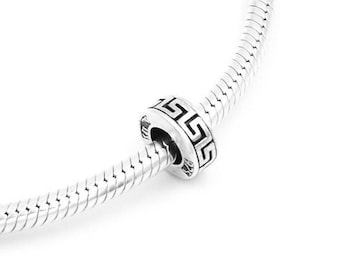Silver Charm for Bracelet, , Greek Charm, Greek Jewelry,  Silver Greek Charm, Jewelry for Wife, Ancient Greek Jewelry