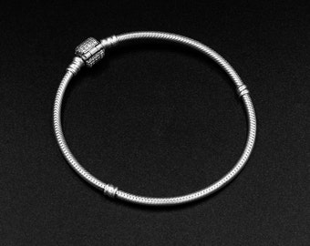 Pulsera con dijes, pulsera de plata de ley 925, pulsera con dijes, pulsera griega de plata, joyería griega, pulsera para ella