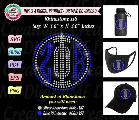 Download Clip Art Instant Download Greek Letters Rhinestone Template For Cricut Rhinestone Svg Scanncut Silhouette Bling Finer Woman Svg Black Woman Art Collectibles