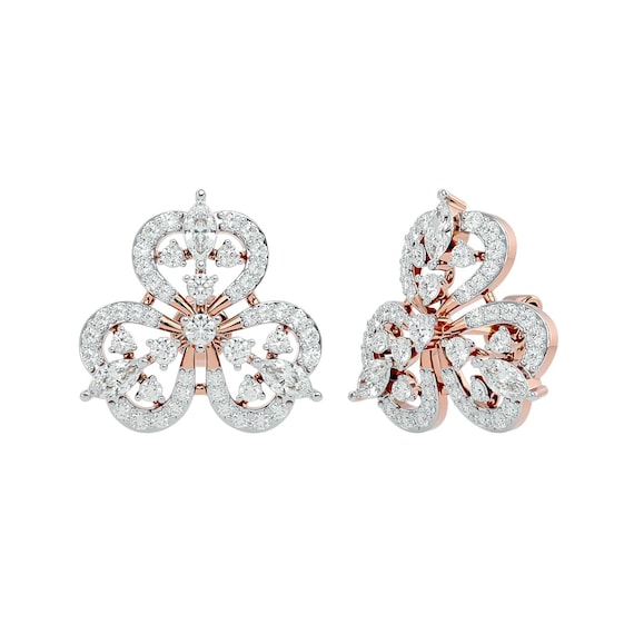 Chrysler Earrings – Legend of diamonds - White diamond variations – Van  Cleef & Arpels