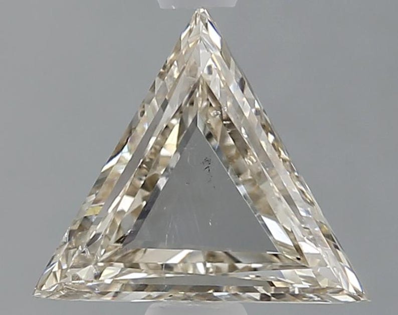 triangle diamond, trillion diamond, 1.30ct diamond, natural diamond, loose diamond, unique diamond, geometric diamond, engagement diamond, custom ring stone, statement diamond, modern diamond, fine jewelry diamond, large diamond