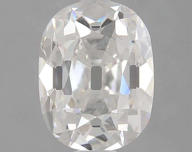 old miner diamond, cushion cut diamond, 2 carat diamond, natural loose diamond, antique cut diamond, gia certified diamond, vintage diamond, old mine cut, custom engagement, loose cushion diamond, heirloom diamond, antique style ring, natural diamond stone