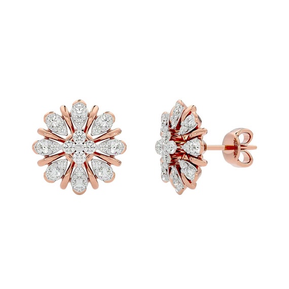 Love diamond shop earrings