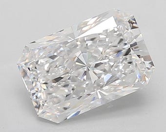 Radiant Cut Lab Diamond 4.52ct D Color VVS1 IGI Certified Loose for Engagement Ring