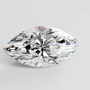1-2-3 Carat Marquise Cut Lab Grown Diamond Marquise Shape Lab Created Diamond DEFG Color VVS/VS Clarity Eco-Friendly Diamond Loose For Her