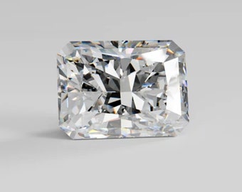 1 Carat 2 Carat 3 Carat Radiant Cut Lab Grown Diamond DEFG Color VVS/VS Clarity - Lab Created Diamond - Lab Grown Diamond - Radiant Diamond