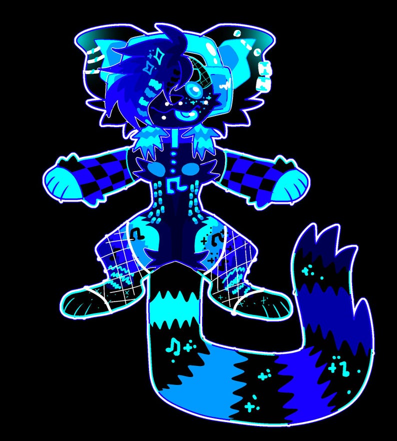 Mystery Sparkledog Furry Anthro Fursona Customs image 10