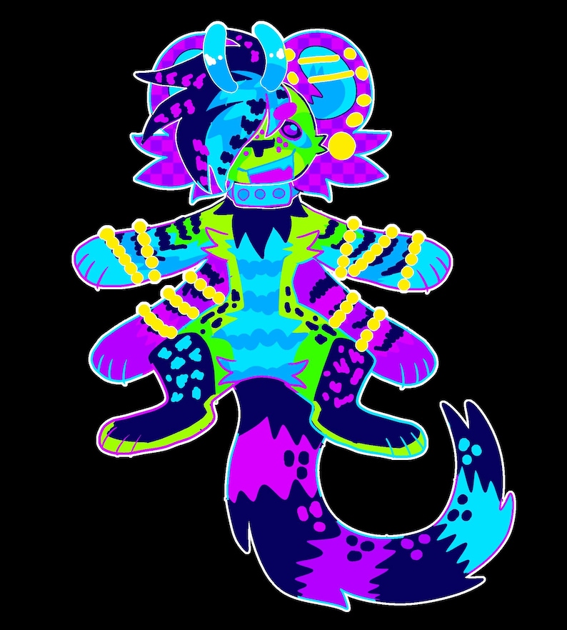 Mystery Sparkledog Furry Anthro Fursona Customs image 8