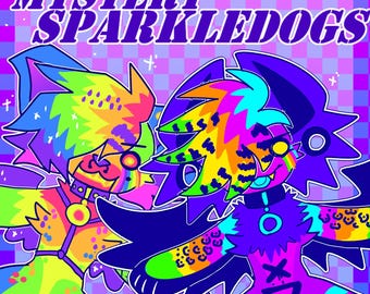 Mystery Sparkledog Furry Anthro Fursona Customs