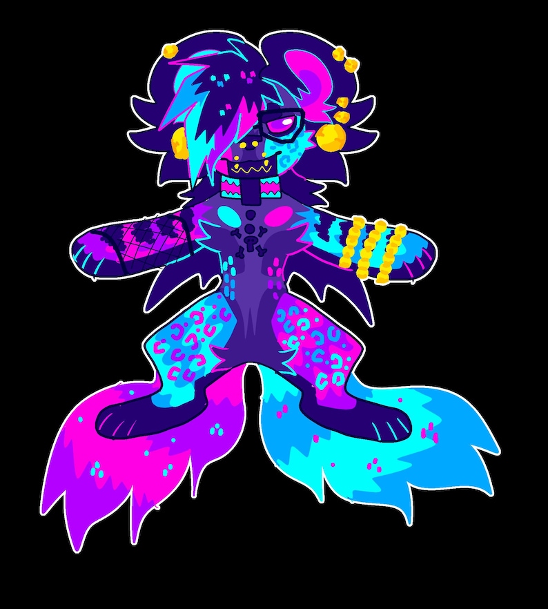 Mystery Sparkledog Furry Anthro Fursona Customs image 6