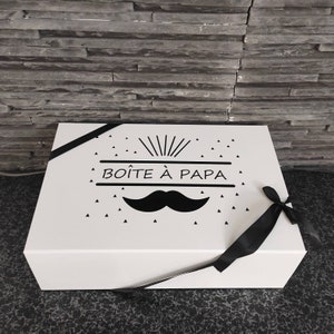 Dad box Personalized gift box Magnetic dad box gift box dad box mom box big sister box