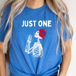 Buffalo Skull, Just One, Buffalo Football Skeleton, Unisex Jersey Short Sleeve Tee