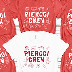 Pierogi Shirt, Pierogi Crew Unisex Softstyle T-Shirt for Pierogi Making Groups, Sold Separately