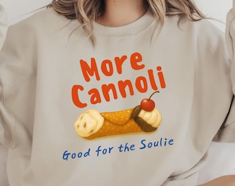 Cannoli Lover, Italian Foodie Unisex Heavy Blend™ Crewneck Sweatshirt
