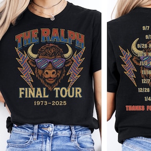 Vintage Buffalo Football T-Shirt: The Ralph Farewell Tour 1973-2025