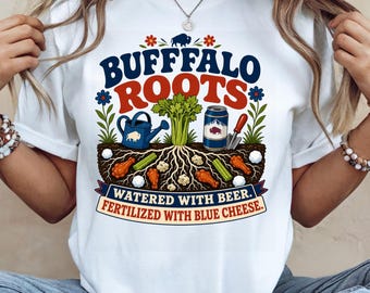 Camiseta unisex de manga corta Buffalo Roots