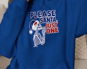 Sudadera con capucha unisex Heavy Blend™ para el día del partido de fútbol americano de Navidad de Buffalo