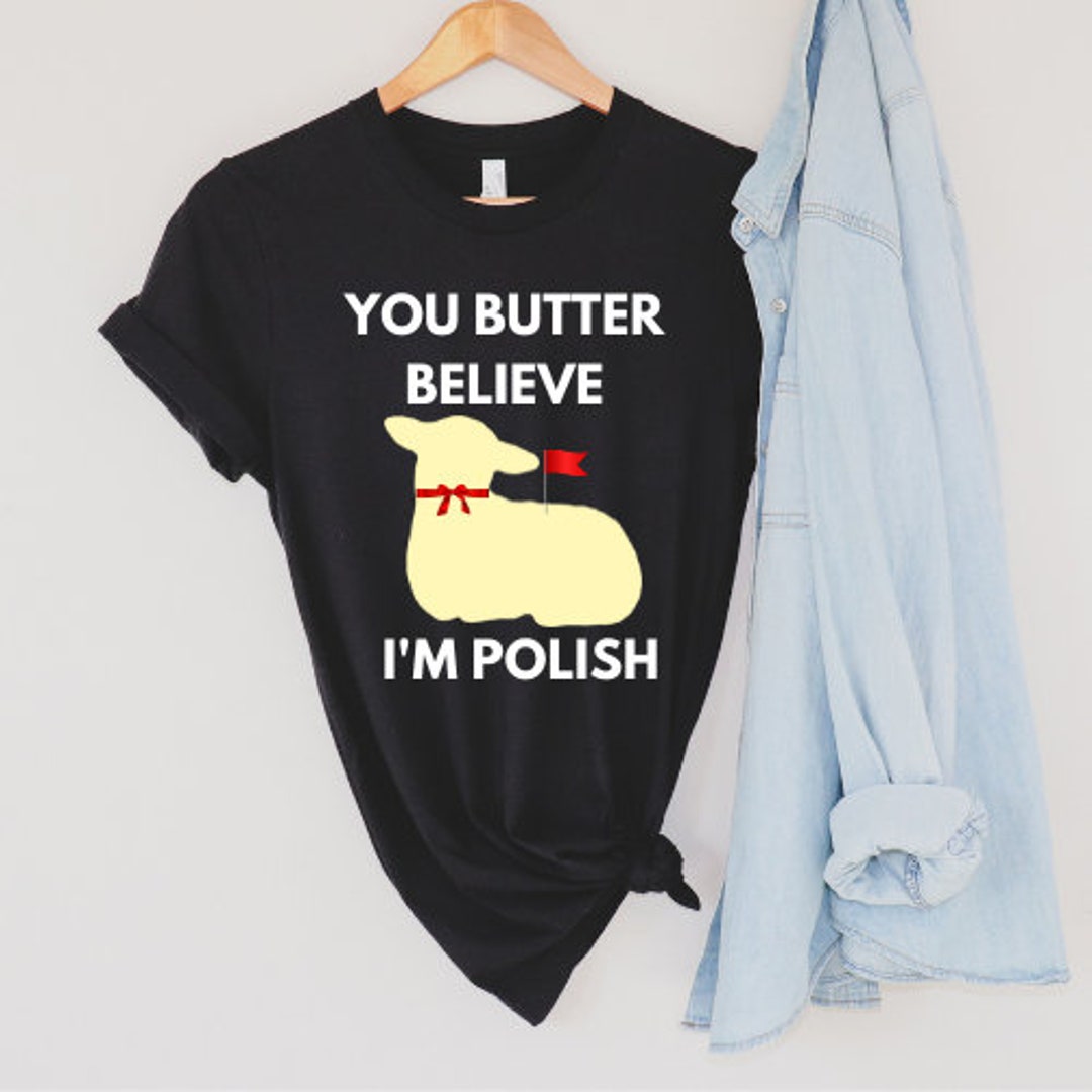 Butter Lamb Polish Gifts, Polish Easter Butter Lamb Design Butter Pun