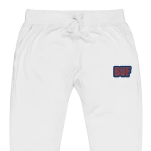 Buffalo Embroidered Unisex fleece sweatpants, Buffalo Pants