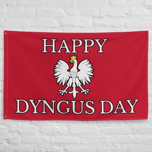 Dyngus Day Flag Polish Holiday Bannre