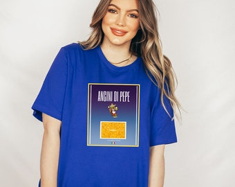 Italian Gifts, Ancini Di Pepe Funny Italian Unisex Jersey Short Sleeve Tee for Italian Pasta Lovers