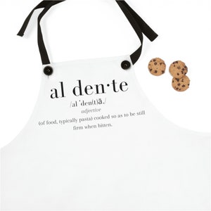 Al-Dente Pasta Lover, Italian Pride Apron for Pasta Enthusiasts and Chefs