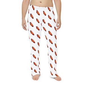 Chicken Wing Flats Men&#39;s Pajama Pants: Foodie Loungewear