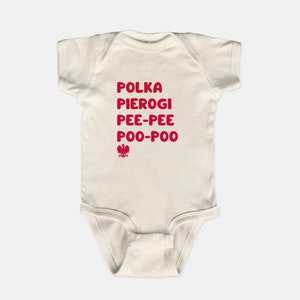 Polish Baby Shower Gift, Polish Gifts for Baby One Piece Rabbit Skins 4400