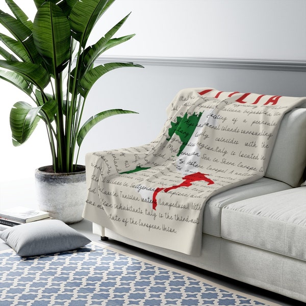 Italian Flag Blanket Etsy UK