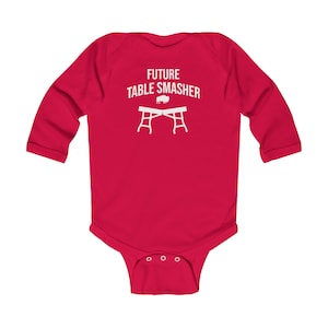 Future Table Smasher Baby Bodysuit - Buffalo Football Gift
