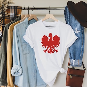 Polish Falcon Crest Tee: Unisex Jersey Short Sleeve, Polish Pride