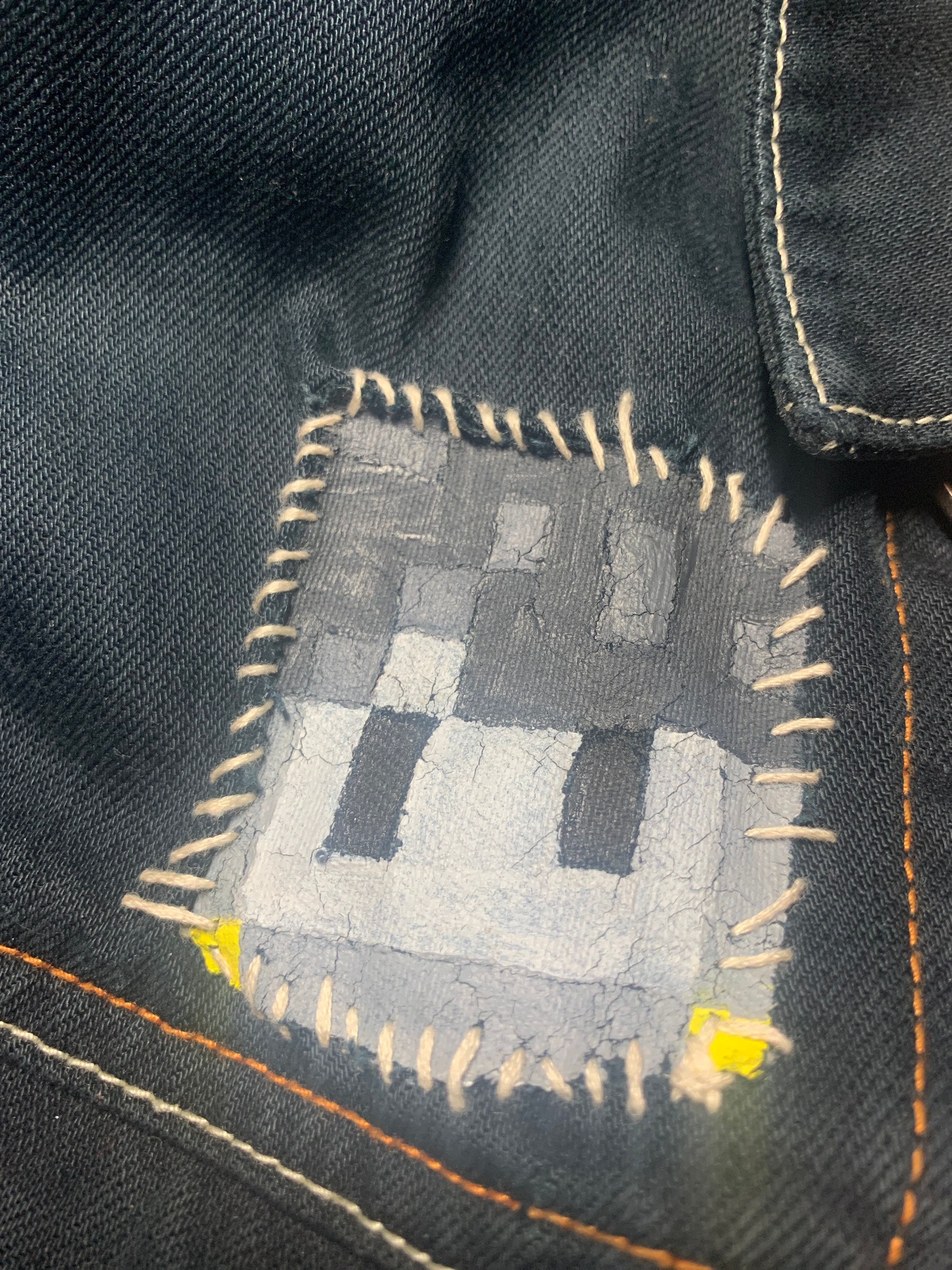 Custom Denim Patches made to order Etsy