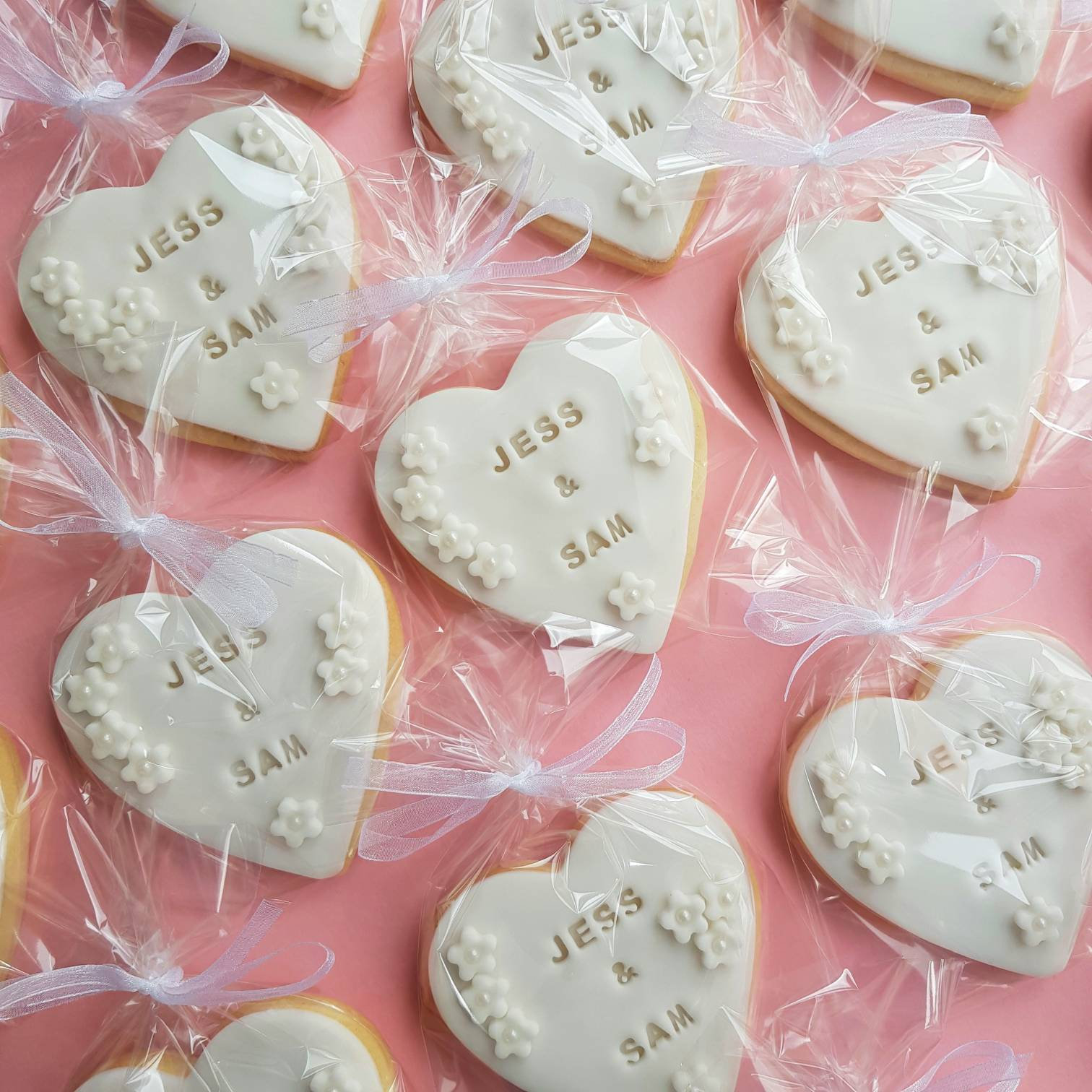20 Wedding Favour Biscuits Etsy