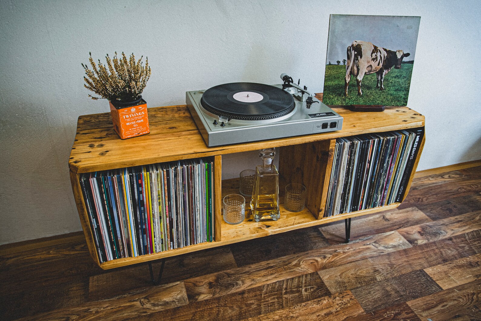 Record Player Tisch / Stand / Schrank / Vinyl Lagerung / | Etsy