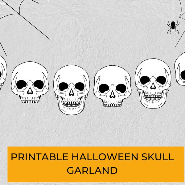 Skull Garland - Etsy