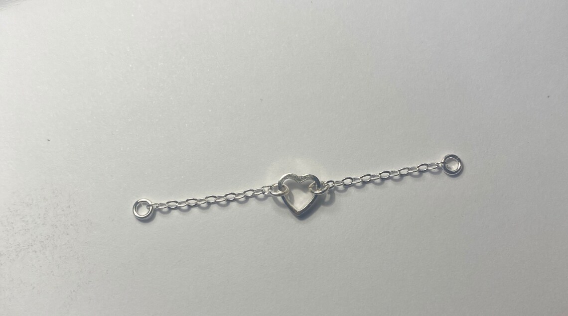 Heart Nose Chain Nose Chain Nose Piercing Chain Nostril Etsy