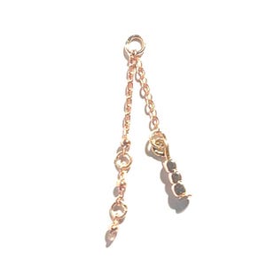 Piercingketting met kralen: hypoallergeen roestvrijstalen accessoire