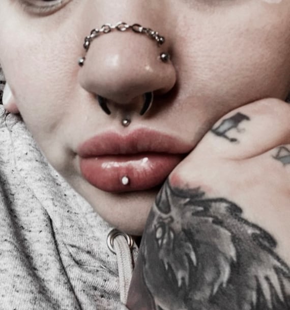 Nose chain jewelry deals
