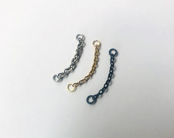 Wandelbare Edelstahl-Piercing-Kette : Benutzerdefinierte Länge, mehrere Platzierungen