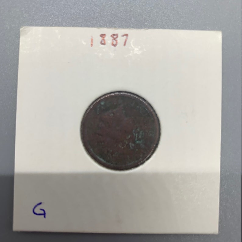 1887 Indian Head Cent Good