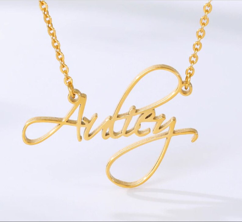 Personalized Baby Name Necklace Customize Necklace with Etsy