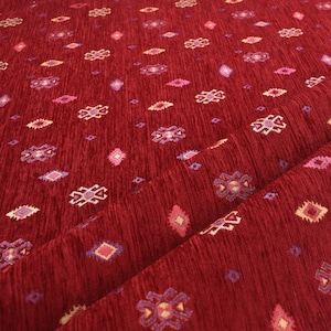 upholstery fabric kilim bohemian boho tapestry tribal southwestern turkish navajo moroccan mexican ethnic fabric by the yard meter kelim