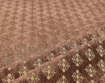 Tela de tapicería Boho Kilim: Tapiz tribal del suroeste, 55" de ancho