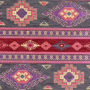 upholstery fabric kilim gypsy geometric carpet fabric ottoman fabric oriental kilim table covers sofa covers tribal southwestern fabric image 3