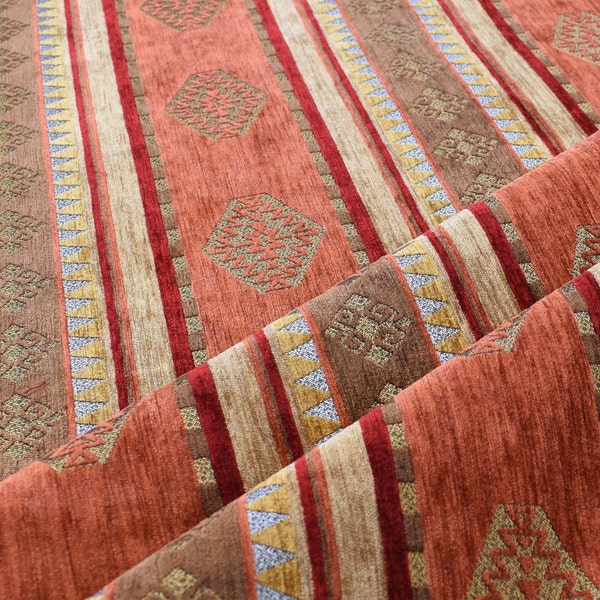 Upholstery fabric kilim carpet dried rose fabric turkish fabric ottoman oriental kilim table covers sofa covers tribal tunisia red fabric