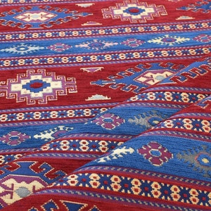 upholstery fabric kilim design fabric turkish fabric ottoman fabric oriental kilim table covers sofa covers tribal southwestern fabric